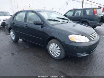  Salvage Toyota Corolla