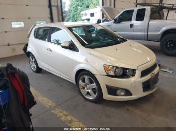  Salvage Chevrolet Sonic