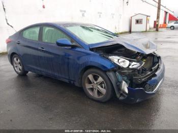  Salvage Hyundai ELANTRA