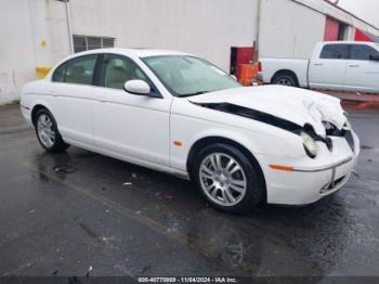  Salvage Jaguar S-Type