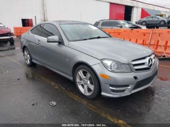  Salvage Mercedes-Benz C-Class