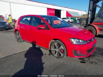  Salvage Volkswagen Golf