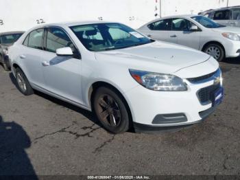  Salvage Chevrolet Malibu