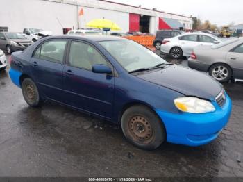  Salvage Toyota Corolla