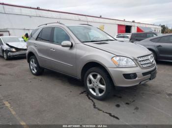  Salvage Mercedes-Benz M-Class