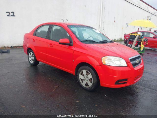  Salvage Chevrolet Aveo