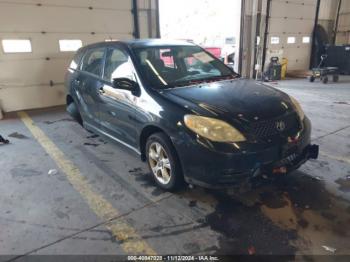  Salvage Toyota Matrix