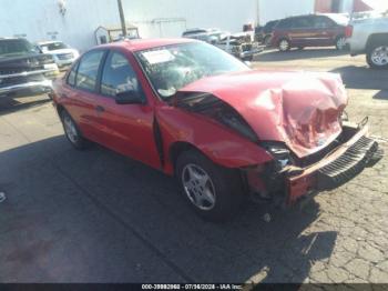  Salvage Chevrolet Cavalier