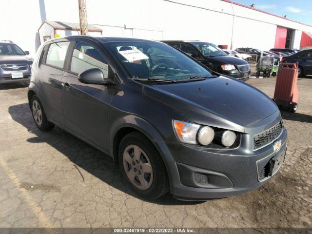  Salvage Chevrolet Sonic