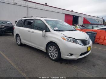  Salvage Toyota Sienna