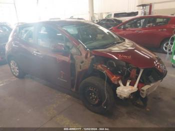  Salvage Nissan LEAF