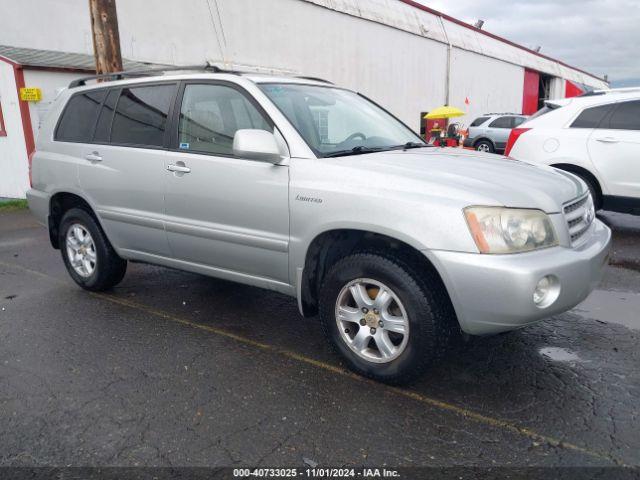  Salvage Toyota Highlander