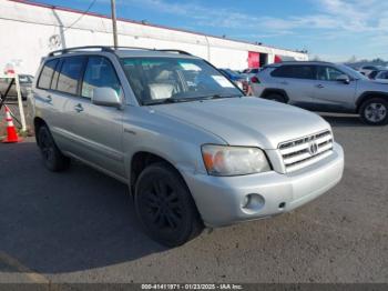  Salvage Toyota Highlander