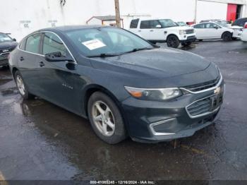  Salvage Chevrolet Malibu