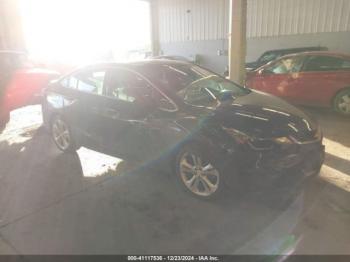  Salvage Chevrolet Cruze