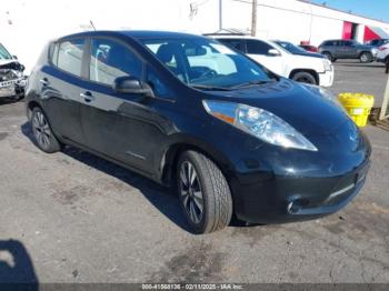  Salvage Nissan LEAF