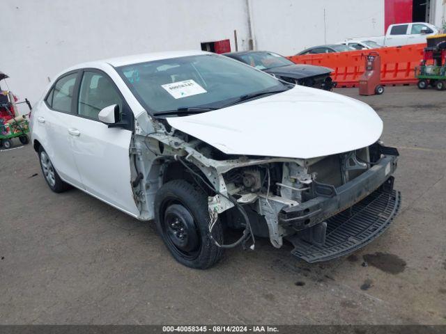  Salvage Toyota Corolla