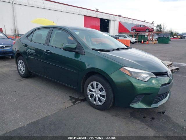  Salvage Toyota Corolla