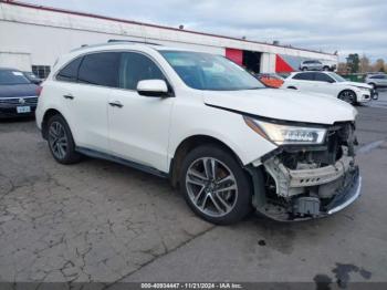  Salvage Acura MDX