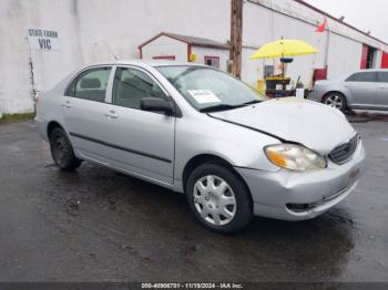  Salvage Toyota Corolla