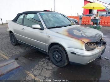  Salvage Volkswagen Cabrio