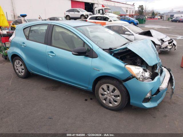  Salvage Toyota Prius c