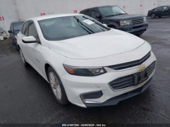  Salvage Chevrolet Malibu