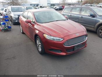  Salvage Ford Fusion