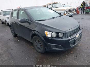  Salvage Chevrolet Sonic