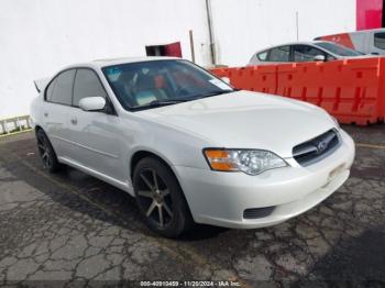  Salvage Subaru Legacy