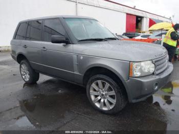  Salvage Land Rover Range Rover