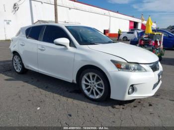  Salvage Lexus Ct