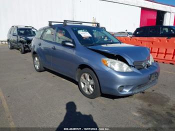  Salvage Toyota Matrix