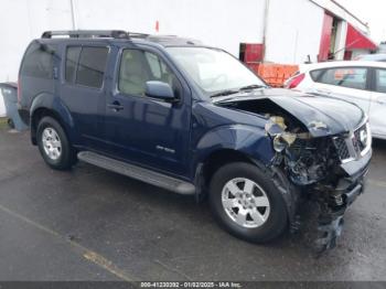  Salvage Nissan Pathfinder