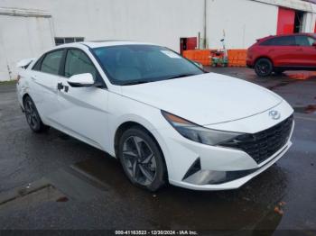  Salvage Hyundai ELANTRA