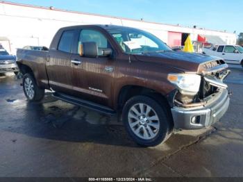  Salvage Toyota Tundra