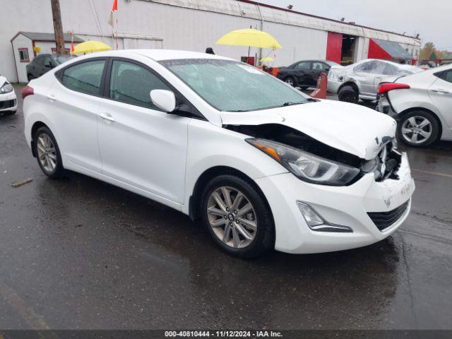  Salvage Hyundai ELANTRA