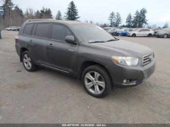  Salvage Toyota Highlander