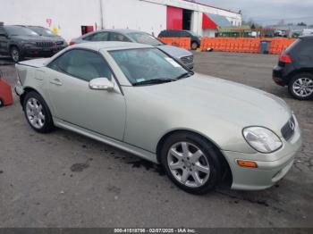  Salvage Mercedes-Benz Slk-class