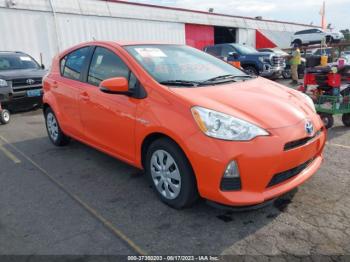  Salvage Toyota Prius c