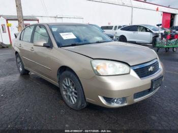  Salvage Chevrolet Malibu