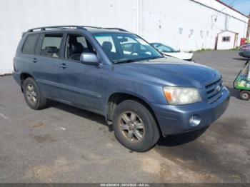  Salvage Toyota Highlander