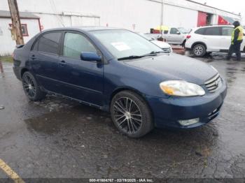  Salvage Toyota Corolla