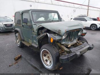  Salvage Jeep Wrangler