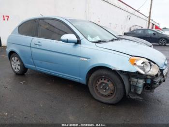  Salvage Hyundai ACCENT