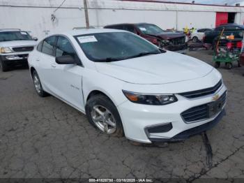  Salvage Chevrolet Malibu
