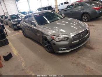  Salvage INFINITI Q50