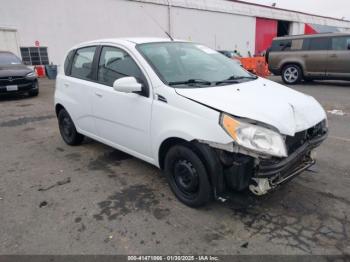  Salvage Chevrolet Aveo