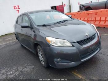  Salvage Toyota Matrix