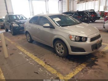  Salvage Chevrolet Sonic